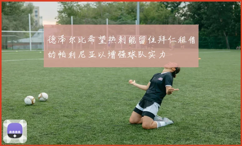 德泽尔比希望热刺能留住拜仁租借的帕利尼亚以增强球队实力
