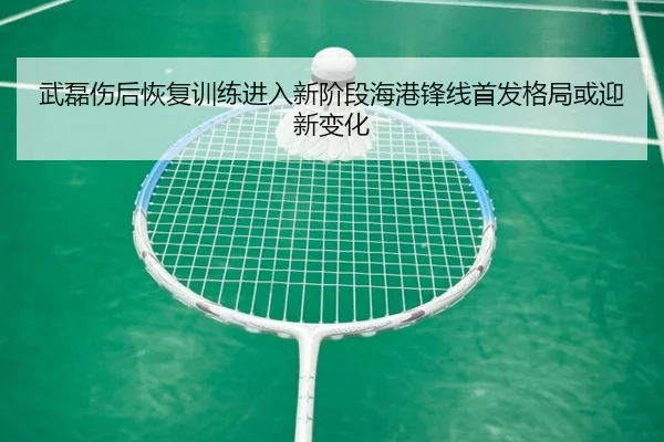 武磊伤后恢复训练进入新阶段海港锋线首发格局或迎新变化